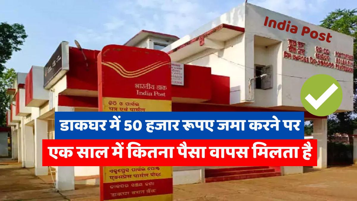 Post Office Scheme: How much money do you get back in a year by depositing Rs 50 thousand in the post office?